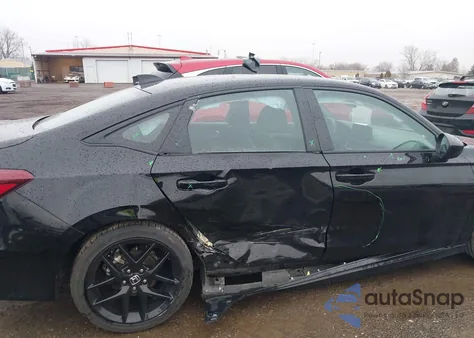 2025 Honda Civic Sport из США, поврежденный, VIN 2HGFE2F53SH502429
